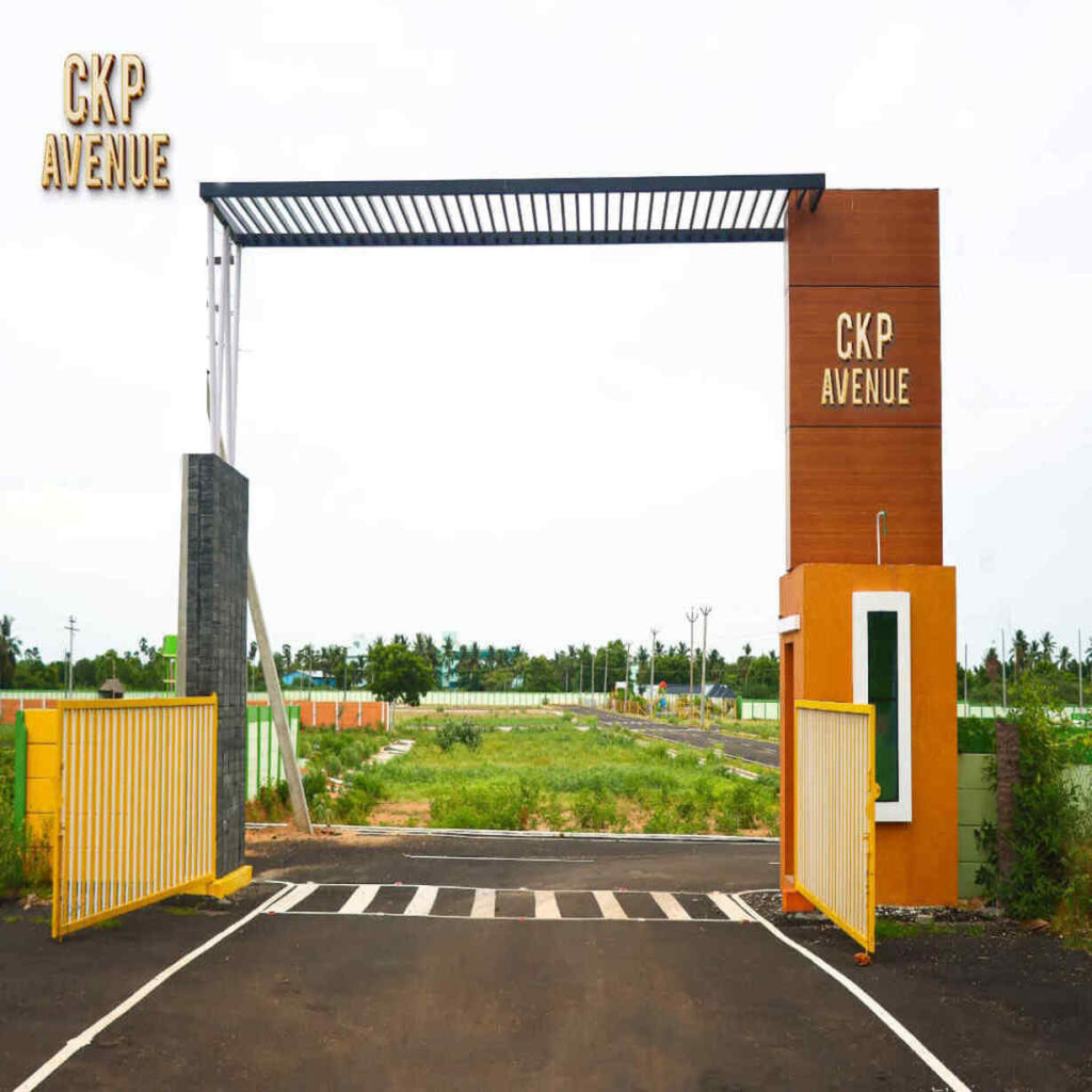 Panjapur, Trichy CKP Avenue Extension Main Entrance Arch