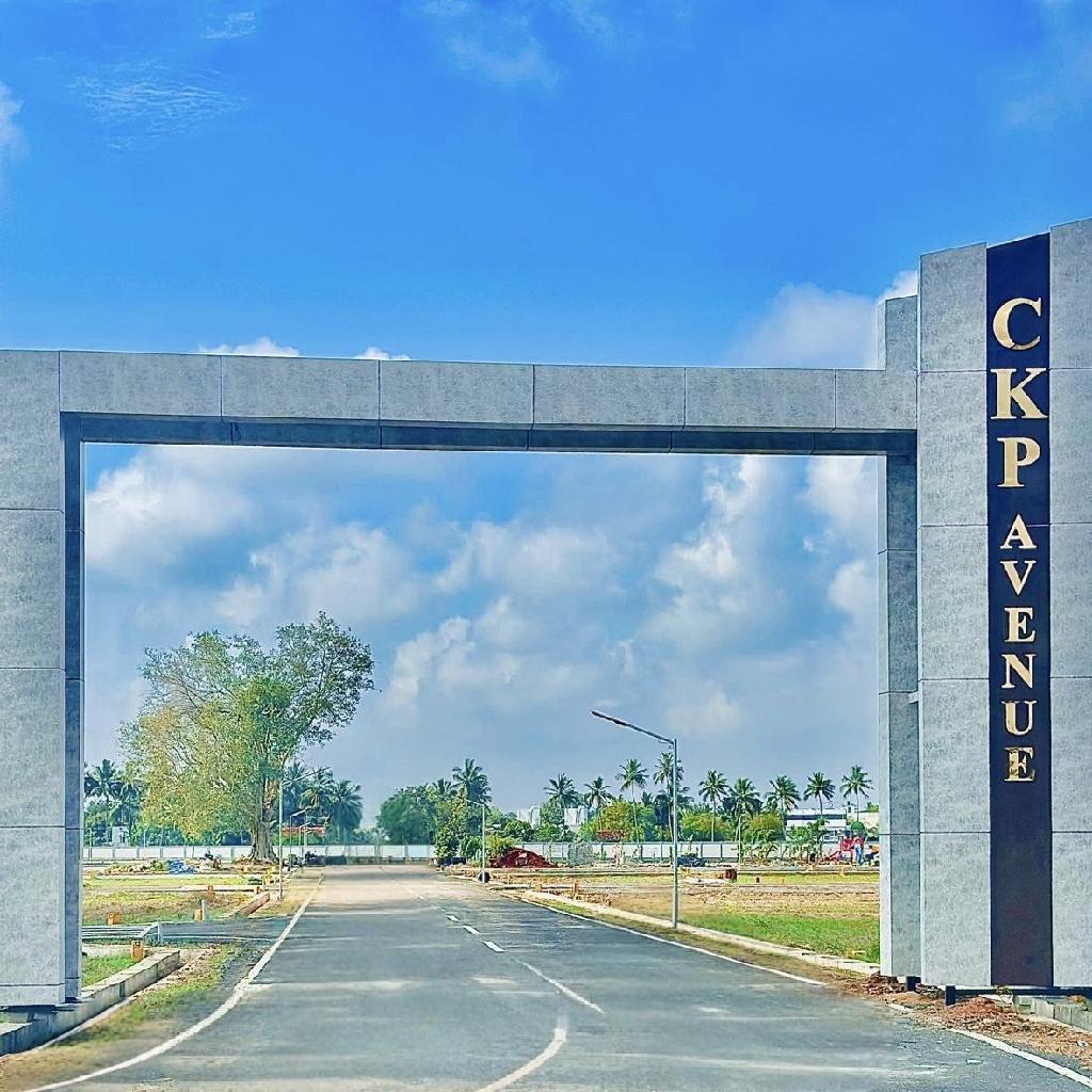 CKP Avenue Extension DTCP & RERA Approved Gated Community Entrance in Panjapur, Trichy