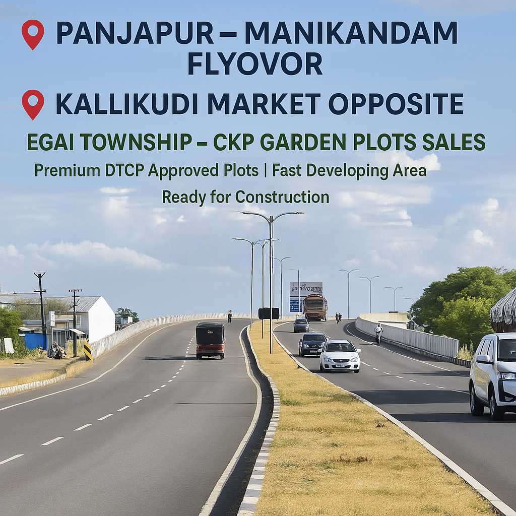 Andavar Properties On-Road Near DTCP and RERA Approved Plots for Sale