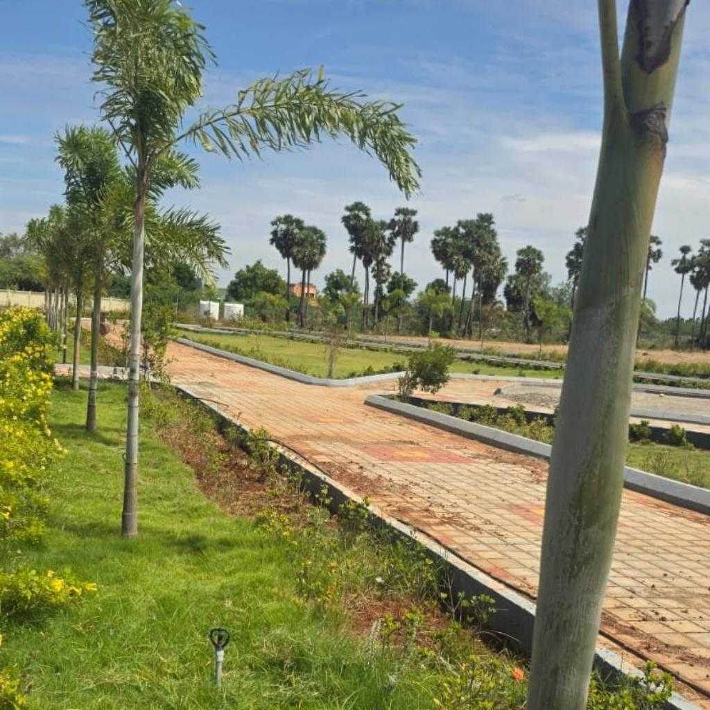 Landscaped park at CKP Garden Panjapur Trichy