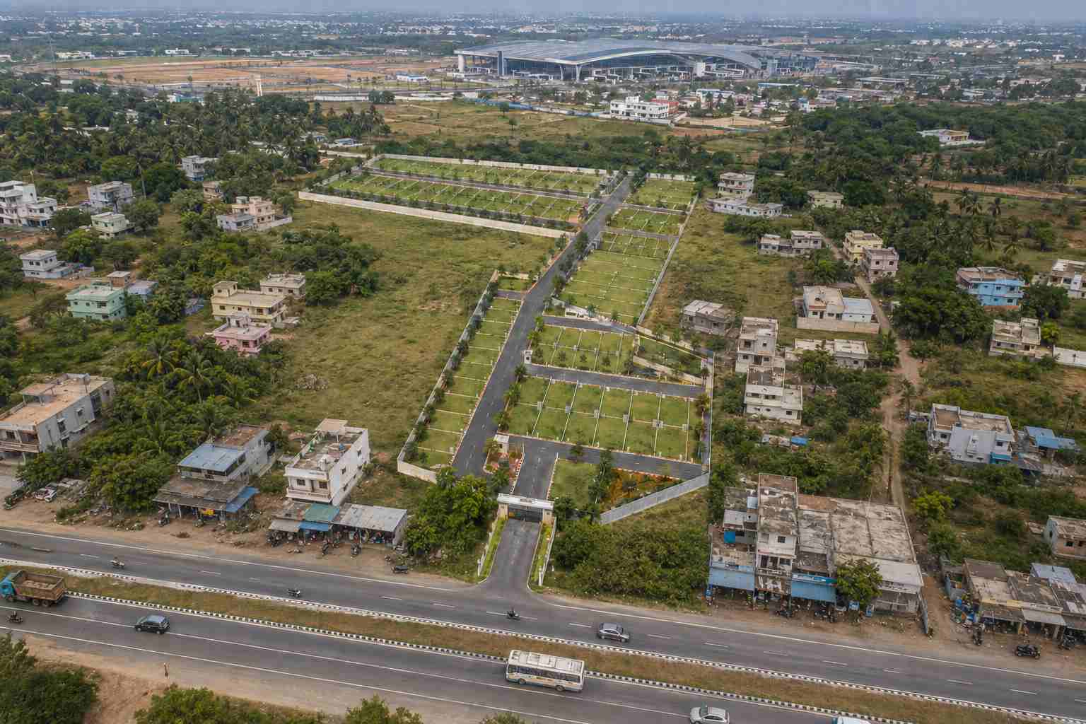 CKP Emerald on-road residential plots near Panjapur Bus Terminus Trichy