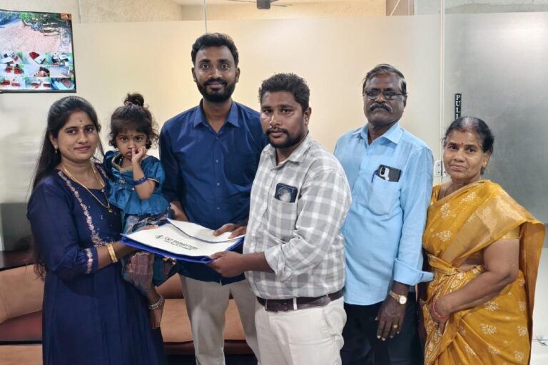 CKP Avenue Extension successful customer plot registration in Trichy