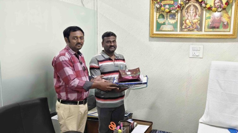 CKP Avenue successful plot registration customer with Andavar Properties